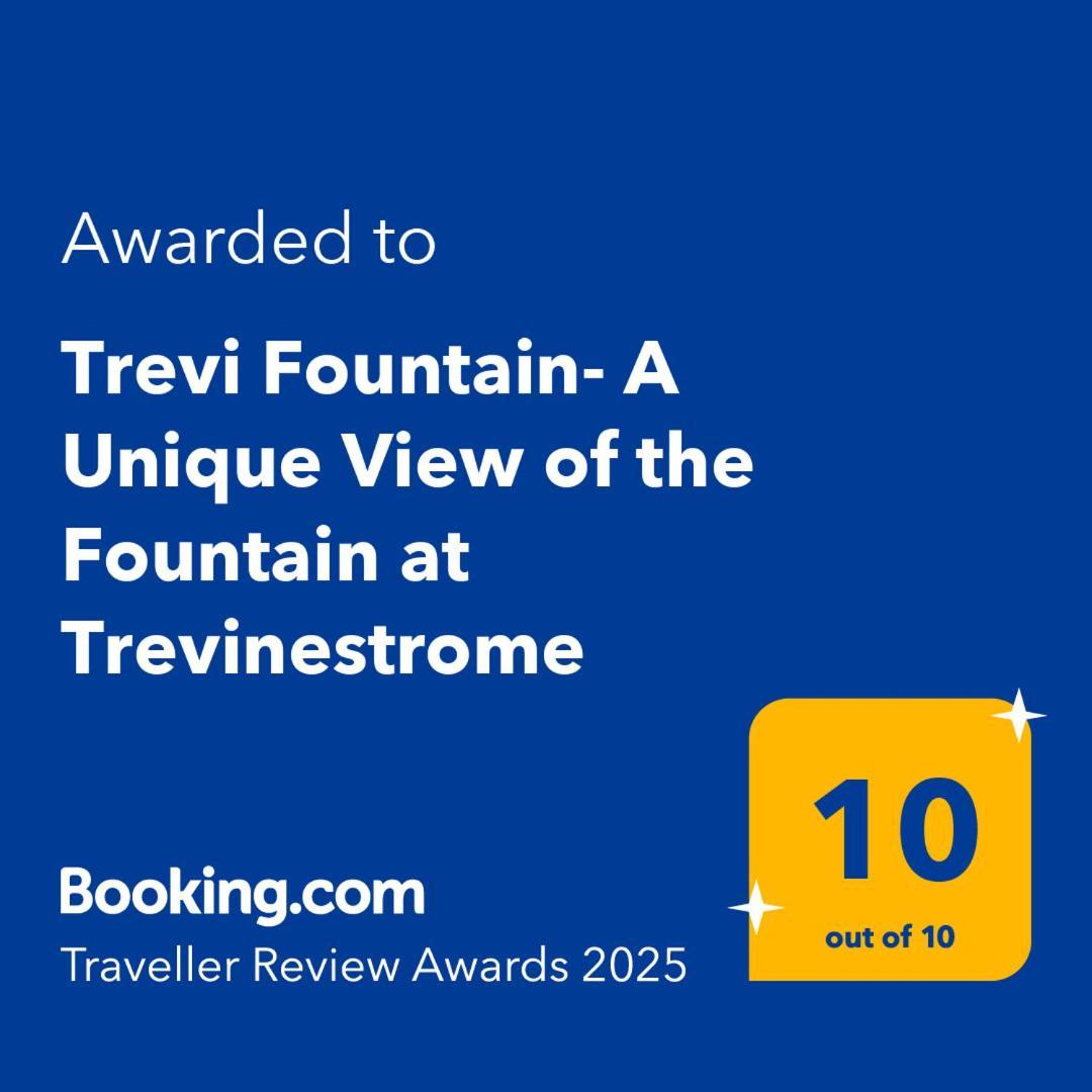 Trevinestrome - Exclusive Trevi Fountain View Apartment エクステリア 写真